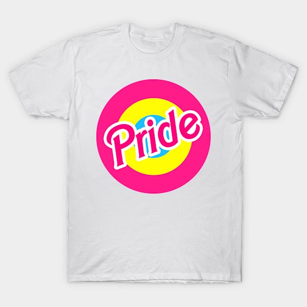 Pride - Pan Pride Target - Barbie Style T-Shirt by skittlemypony